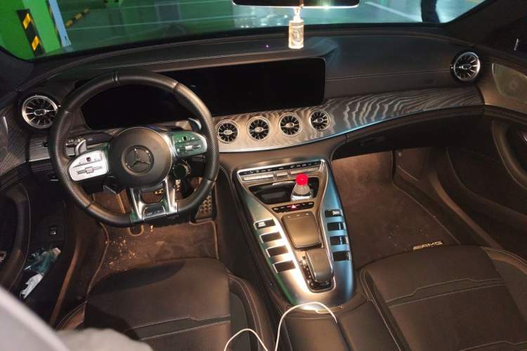 Used Mercedes-Benz AMG GT 2020 AMG GT 53 4MATIC+ Four-Door Coupe Center Console