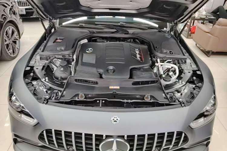 Used Mercedes-Benz AMG GT 2020 AMG GT 50 Four-Door Coupe Engine Bay
