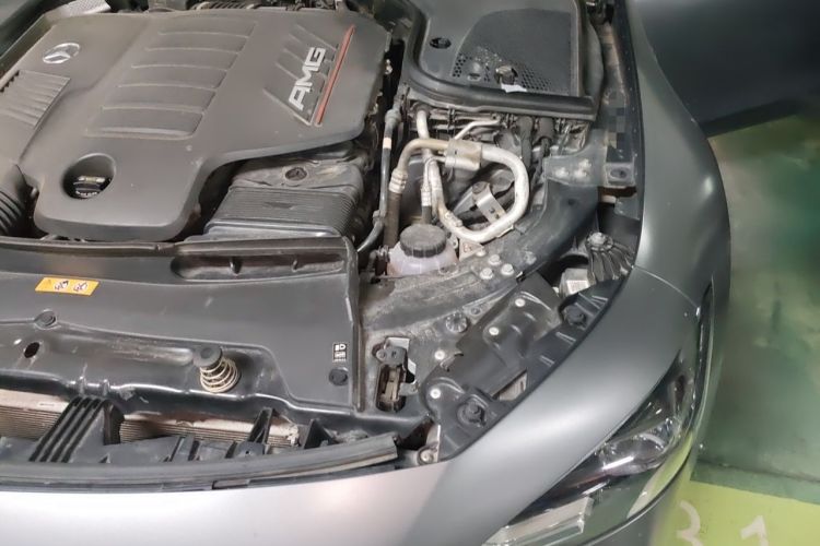 Used Mercedes-Benz AMG GT 2020 AMG GT 50 Four-Door Coupe Engine Bay Left