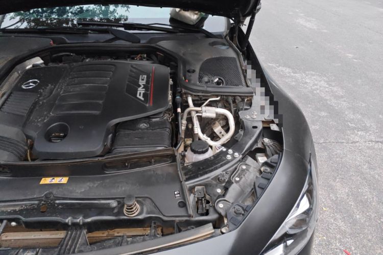 Used Mercedes-Benz AMG GT 2020 AMG GT 50 Four-Door Coupe Engine Bay Left