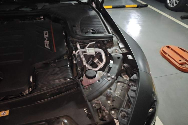 Used Mercedes-Benz AMG GT 2020 AMG GT 50 Four-Door Coupe Engine Bay Left