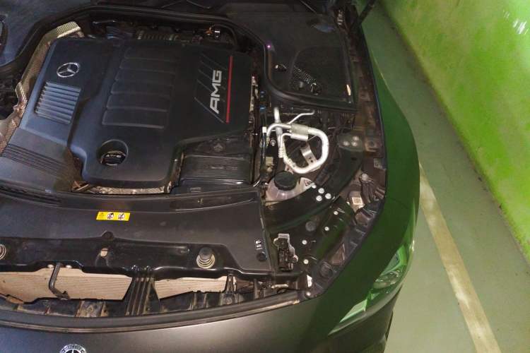 Used Mercedes-Benz AMG GT 2020 AMG GT 53 4MATIC+ Four-Door Coupe Engine Bay Left