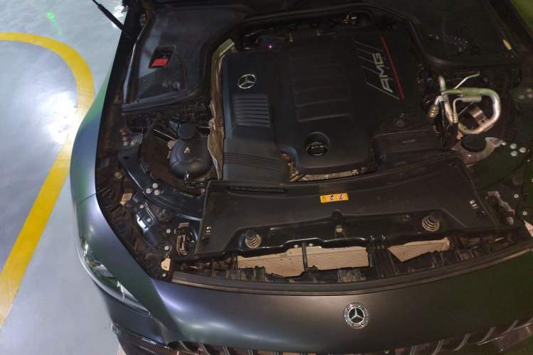 Used Mercedes-Benz AMG GT 2020 AMG GT 53 4MATIC+ Four-Door Coupe Engine Bay Right