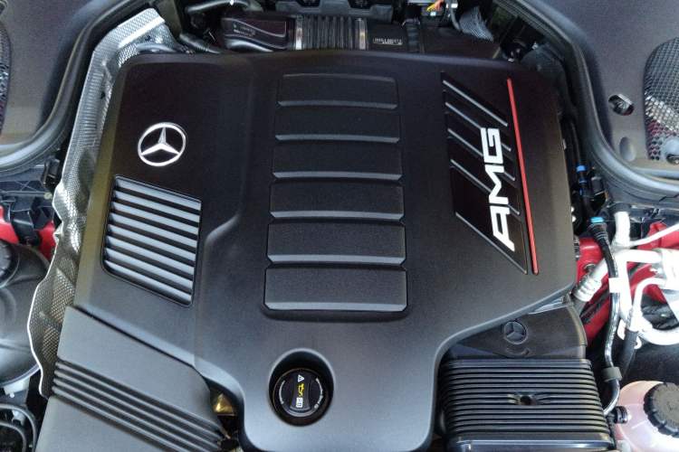 Used Mercedes-Benz AMG GT 2020 AMG GT 53 4MATIC+ Four-Door Coupe Engine Bay