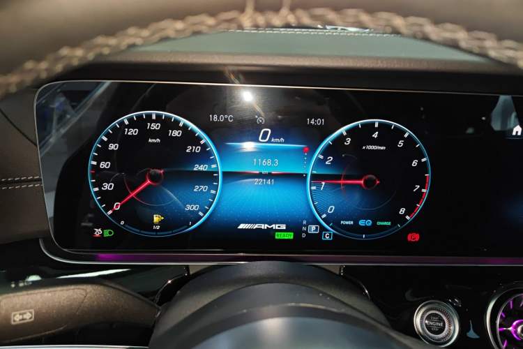 Used Mercedes-Benz AMG GT 2020 AMG GT 50 Four-Door Coupe Instrument Cluster