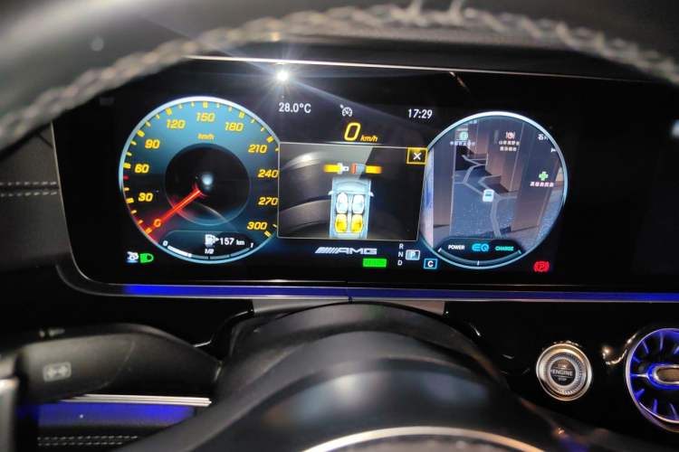 Used Mercedes-Benz AMG GT 2020 AMG GT 50 Four-Door Coupe Instrument Cluster