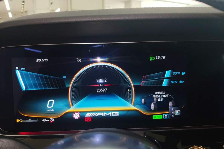 Used Mercedes-Benz AMG GT 2020 AMG GT 50 Four-Door Coupe Instrument Cluster