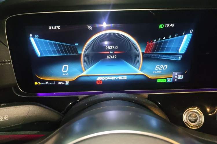 Used Mercedes-Benz AMG GT 2020 AMG GT 50 Four-Door Coupe Instrument Cluster