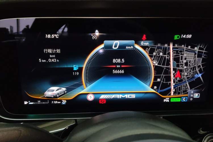 Used Mercedes-Benz AMG GT 2020 AMG GT 50 Four-Door Coupe Instrument Cluster