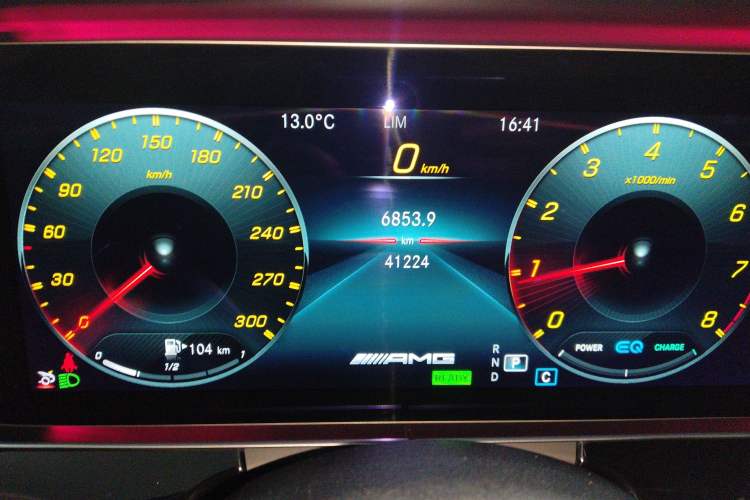 Used Mercedes-Benz AMG GT 2020 AMG GT 50 Four-Door Coupe Instrument Cluster