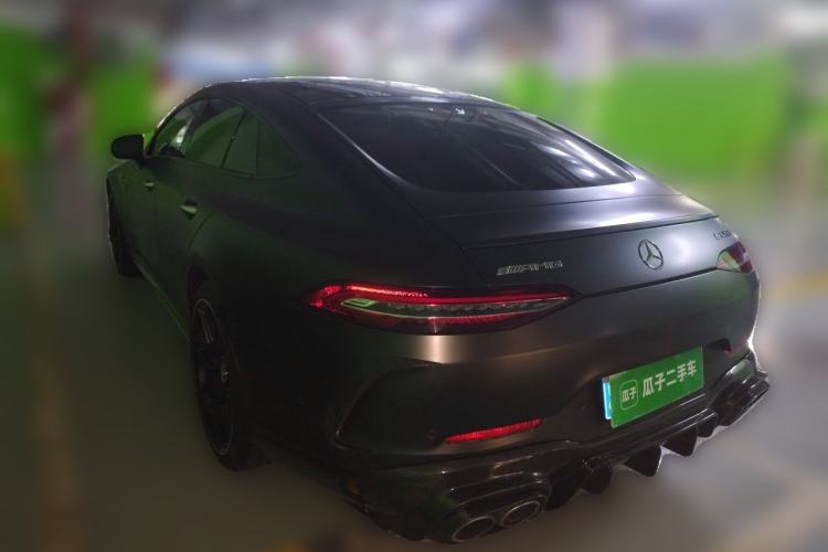 Used Mercedes-Benz AMG GT 2020 AMG GT 53 4MATIC+ Four-Door Coupe Rear Left 45 Deg