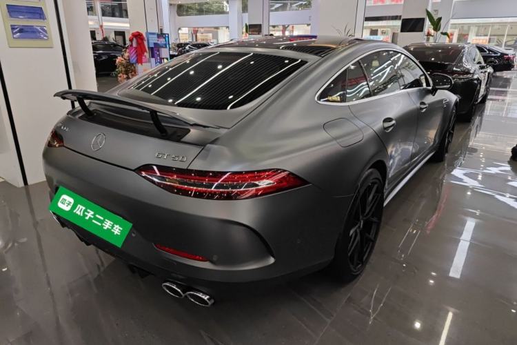 Used Mercedes-Benz AMG GT 2020 AMG GT 50 Four-Door Coupe Rear Right 45 Deg