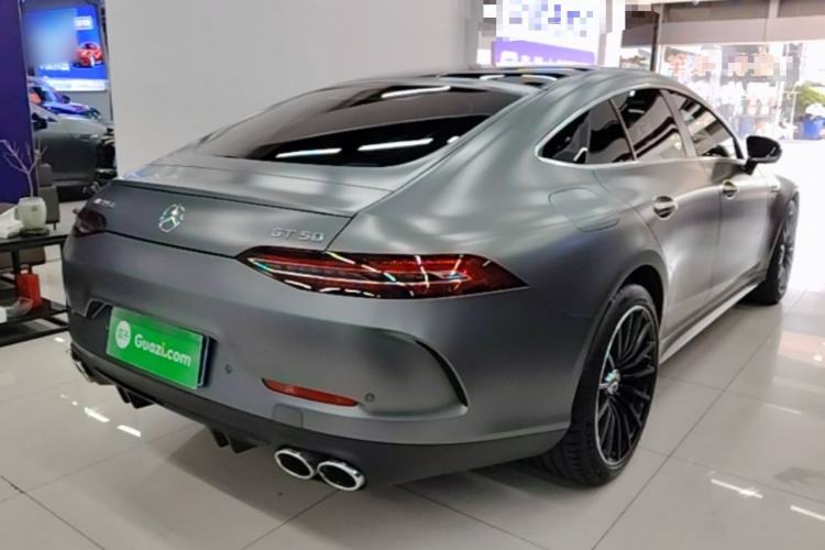 Used Mercedes-Benz AMG GT 2020 AMG GT 50 Four-Door Coupe Rear Right 45 Deg
