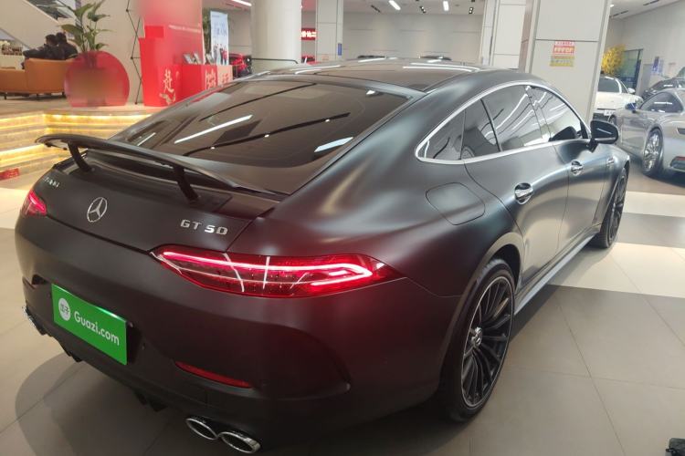 Used Mercedes-Benz AMG GT 2020 AMG GT 50 Four-Door Coupe Rear Right 45 Deg