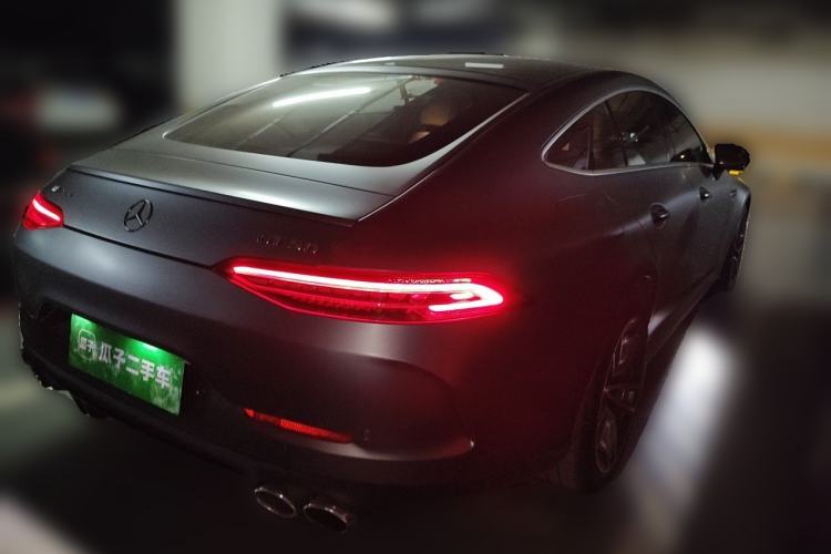 Used Mercedes-Benz AMG GT 2020 AMG GT 50 Four-Door Coupe Rear Right 45 Deg