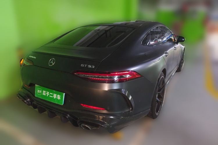 Used Mercedes-Benz AMG GT 2020 AMG GT 53 4MATIC+ Four-Door Coupe Rear Right 45 Deg