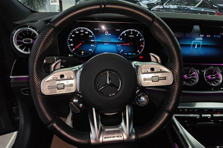 Used Mercedes-Benz AMG GT 2020 AMG GT 50 Four-Door Coupe Steering Wheel