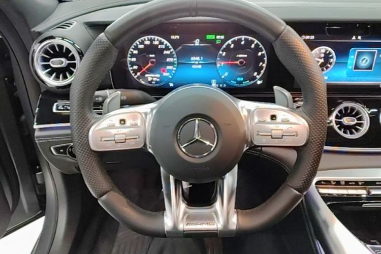 Used Mercedes-Benz AMG GT 2020 AMG GT 50 Four-Door Coupe Steering Wheel