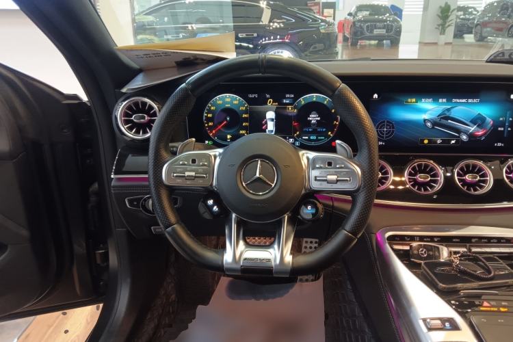 Used Mercedes-Benz AMG GT 2020 AMG GT 50 Four-Door Coupe Steering Wheel