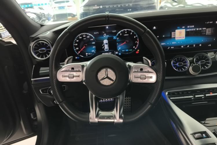 Used Mercedes-Benz AMG GT 2020 AMG GT 50 Four-Door Coupe Steering Wheel