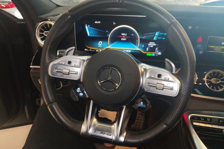 Used Mercedes-Benz AMG GT 2020 AMG GT 50 Four-Door Coupe Steering Wheel