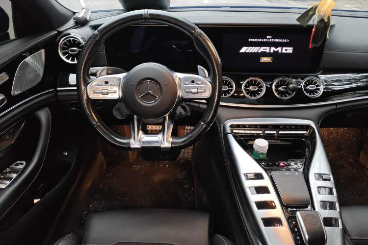 Used Mercedes-Benz AMG GT 2020 AMG GT 50 Four-Door Coupe Steering Wheel
