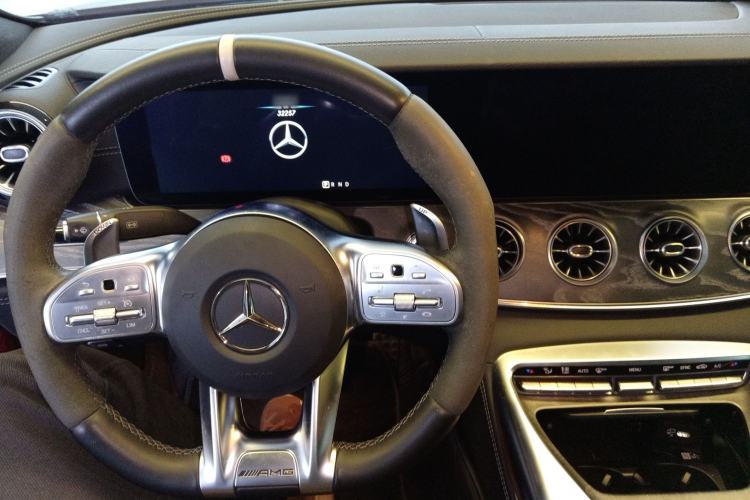 Used Mercedes-Benz AMG GT 2020 AMG GT 53 4MATIC+ Four-Door Coupe Steering Wheel