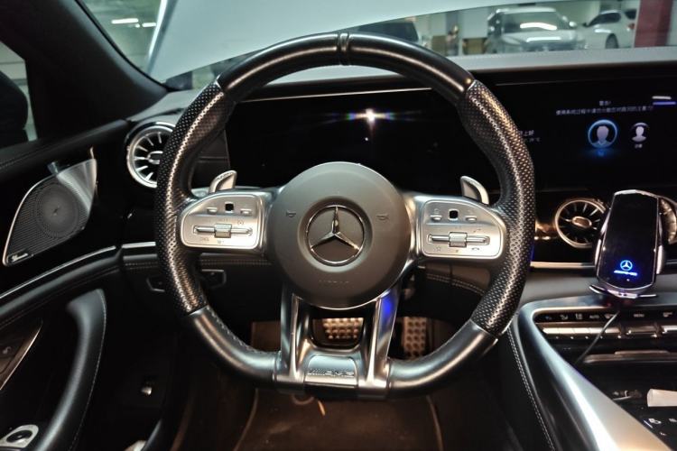 Used Mercedes-Benz AMG GT 2020 AMG GT 50 Four-Door Coupe Steering Wheel