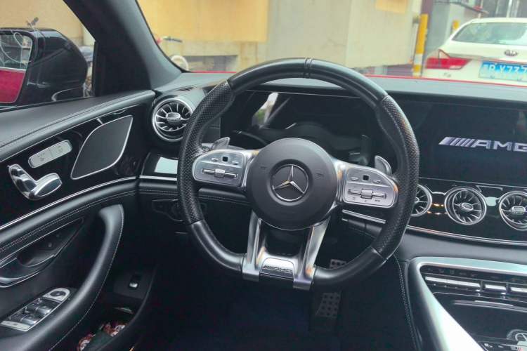 Used Mercedes-Benz AMG GT 2020 AMG GT 50 Four-Door Coupe Steering Wheel