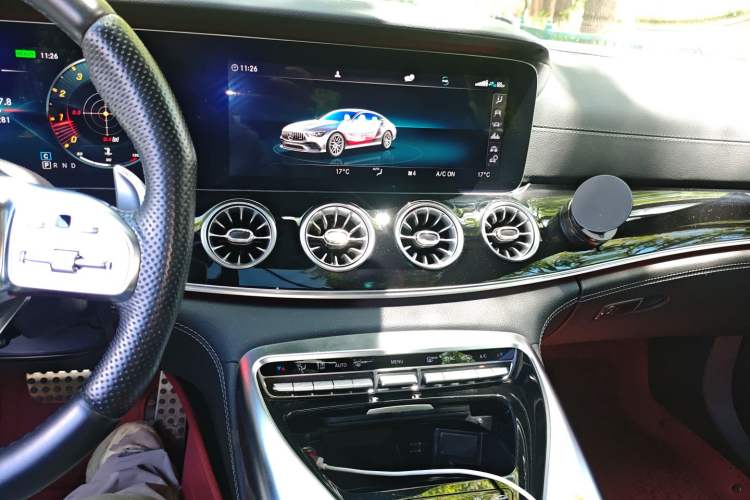 Used Mercedes-Benz AMG GT 2020 AMG GT 50 Four-Door Coupe Audio And AC Panel