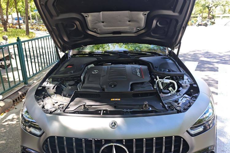 Used Mercedes-Benz AMG GT 2020 AMG GT 50 Four-Door Coupe Engine Bay