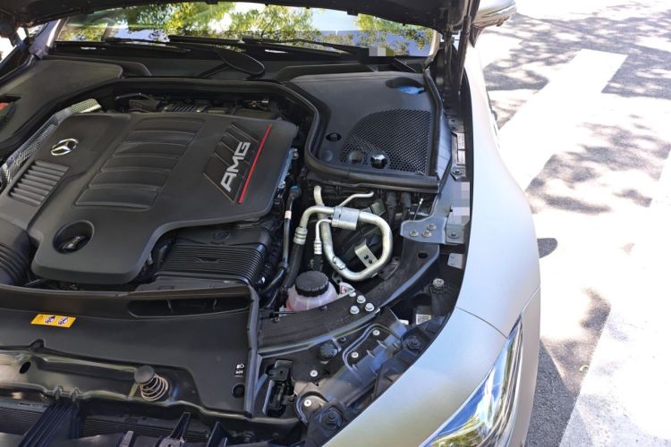 Used Mercedes-Benz AMG GT 2020 AMG GT 50 Four-Door Coupe Engine Bay Left