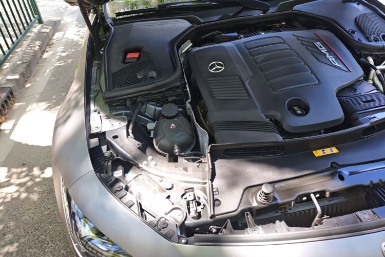 Used Mercedes-Benz AMG GT 2020 AMG GT 50 Four-Door Coupe Engine Bay Right