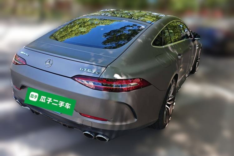 Used Mercedes-Benz AMG GT 2020 AMG GT 50 Four-Door Coupe Rear Right 45 Deg
