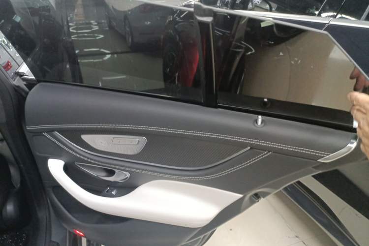 Used Mercedes-Benz AMG GT 2020 AMG GT 63 S 4MATIC+ Four-Door Coupe Right Rear Door Interior