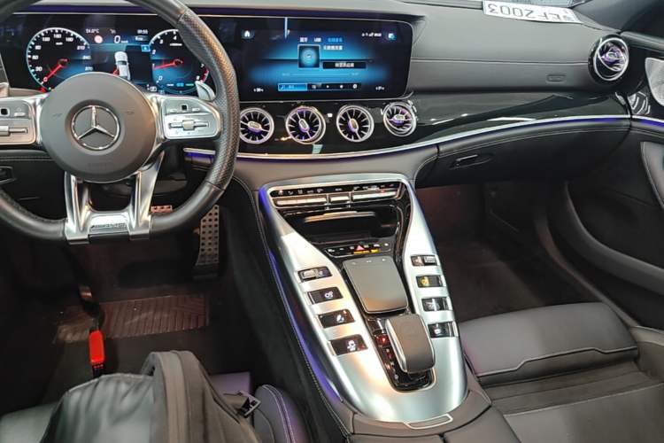 Used Mercedes-Benz AMG GT 2020 AMG GT 50 Four-Door Coupe Audio And AC Panel