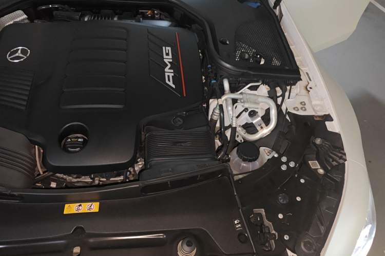 Used Mercedes-Benz AMG GT 2020 AMG GT 50 Four-Door Coupe Engine Bay Left