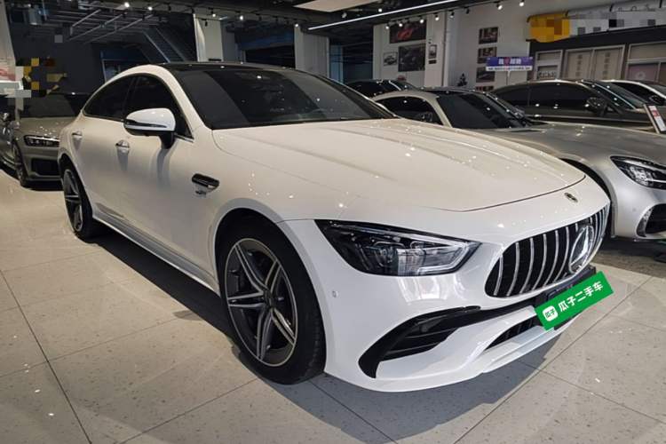 Used Mercedes-Benz AMG GT 2020 AMG GT 50 Four-Door Coupe Front Right 45 Deg