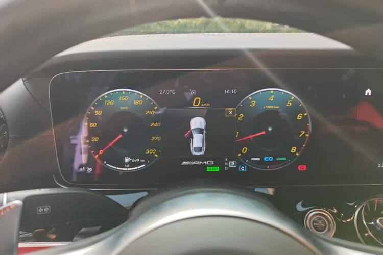 Used Mercedes-Benz AMG GT 2020 AMG GT 50 Four-Door Coupe Instrument Cluster