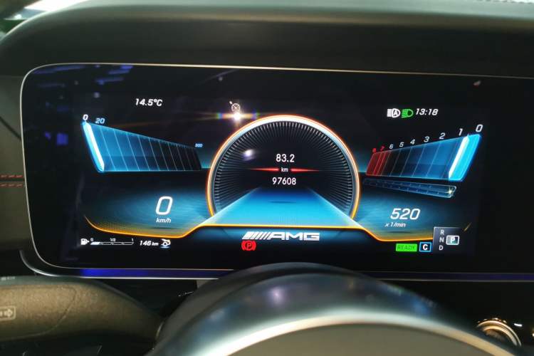 Used Mercedes-Benz AMG GT 2020 AMG GT 50 Four-Door Coupe Instrument Cluster