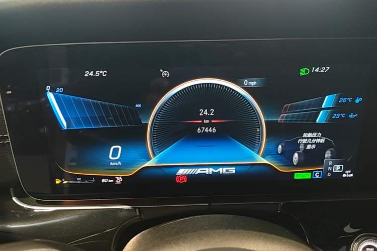 Used Mercedes-Benz AMG GT 2020 AMG GT 50 Four-Door Coupe Instrument Cluster