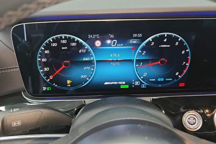 Used Mercedes-Benz AMG GT 2020 AMG GT 50 Four-Door Coupe Instrument Cluster