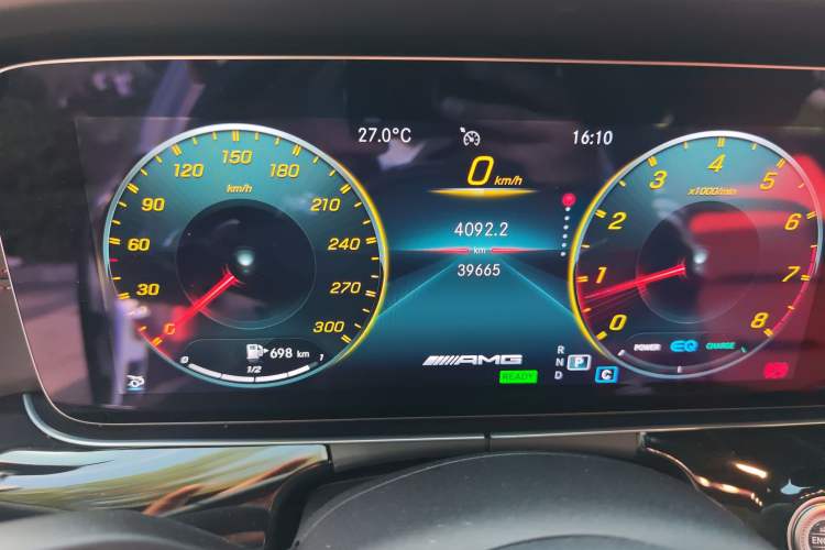 Used Mercedes-Benz AMG GT 2020 AMG GT 50 Four-Door Coupe Odometer Close Up