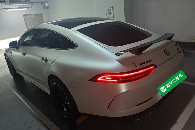 Used Mercedes-Benz AMG GT 2020 AMG GT 50 Four-Door Coupe Rear Left 45 Deg