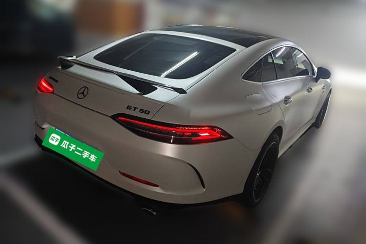 Used Mercedes-Benz AMG GT 2020 AMG GT 50 Four-Door Coupe Rear Right 45 Deg
