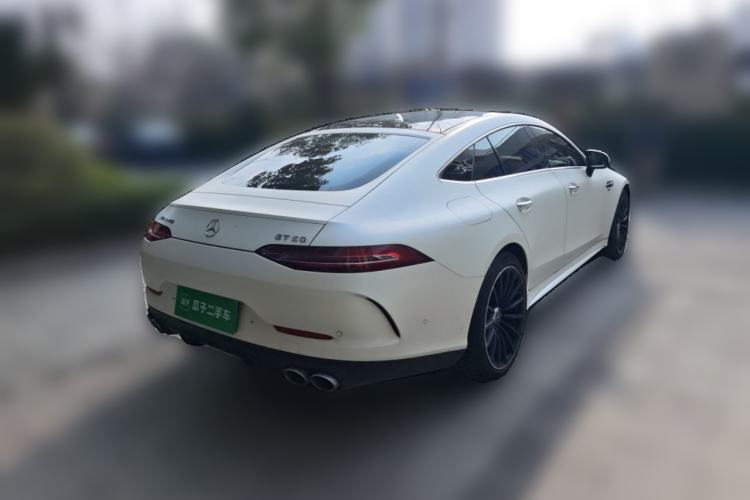 Used Mercedes-Benz AMG GT 2020 AMG GT 50 Four-Door Coupe Rear Right 45 Deg
