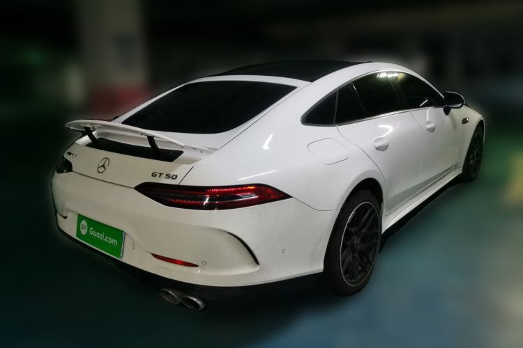 Used Mercedes-Benz AMG GT 2020 AMG GT 50 Four-Door Coupe Rear Right 45 Deg