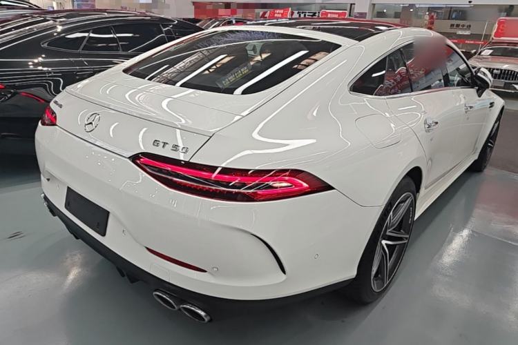Used Mercedes-Benz AMG GT 2020 AMG GT 50 Four-Door Coupe Rear Right 45 Deg