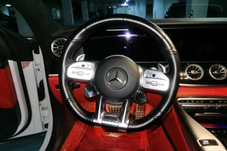 Used Mercedes-Benz AMG GT 2020 AMG GT 50 Four-Door Coupe Steering Wheel