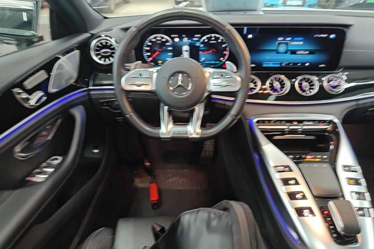Used Mercedes-Benz AMG GT 2020 AMG GT 50 Four-Door Coupe Steering Wheel
